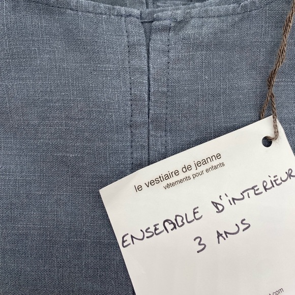 Le Vestaire de Jeanne two piece Linen set - Picture 5 of 6